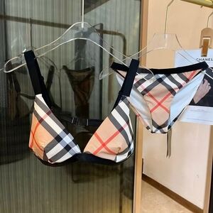 Burberry Check Underwire Bikini Set